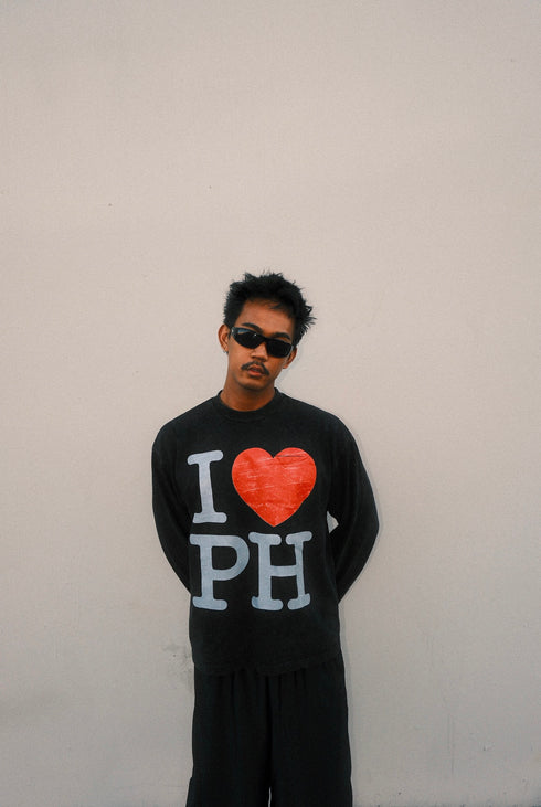 I Luv PH Oversized Longsleeve