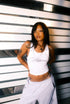 Philippines Cropped Ribbed Tank Top
