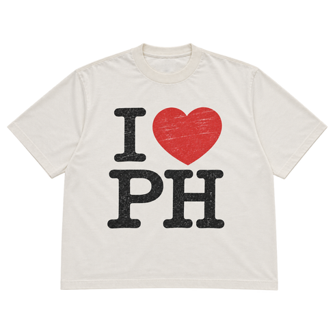 I Luv PH Oversized Tees