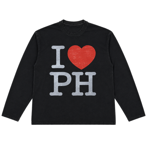 I Luv PH Oversized Longsleeve