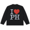 I Luv PH Oversized Longsleeve