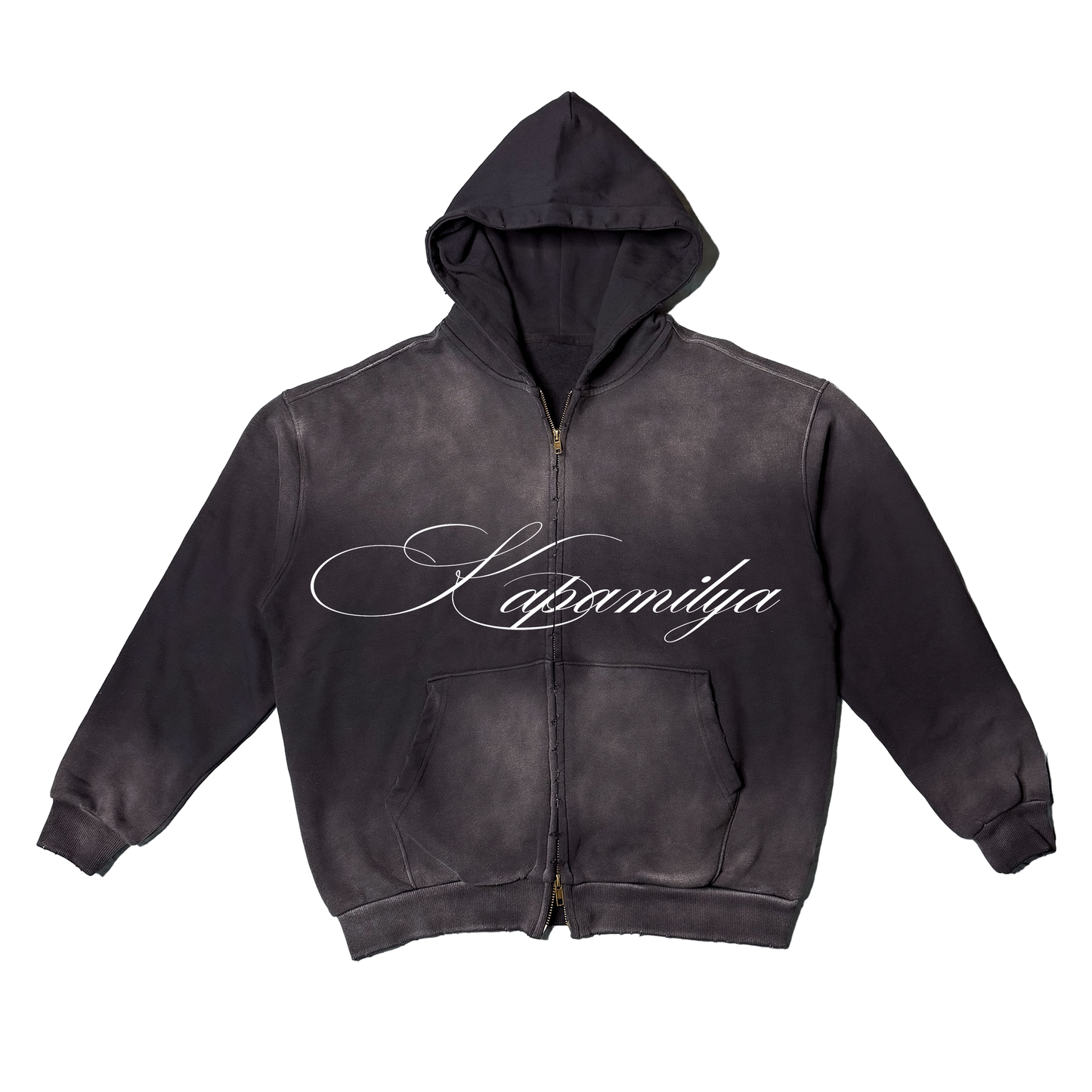 MORENO Vintage Washed Double Zip