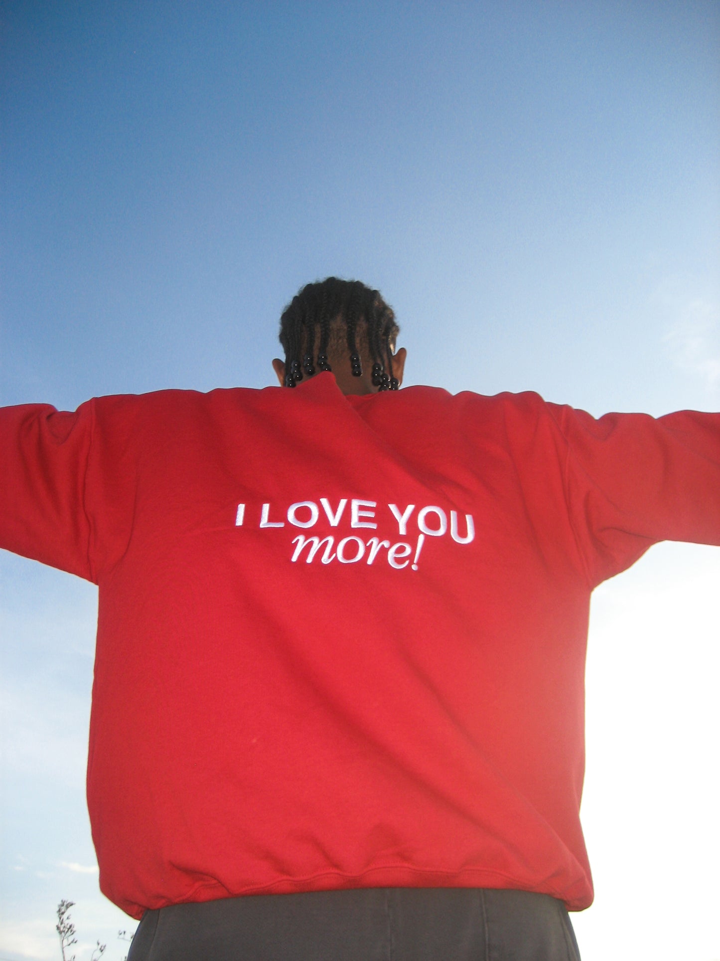 I Love You More Crewneck