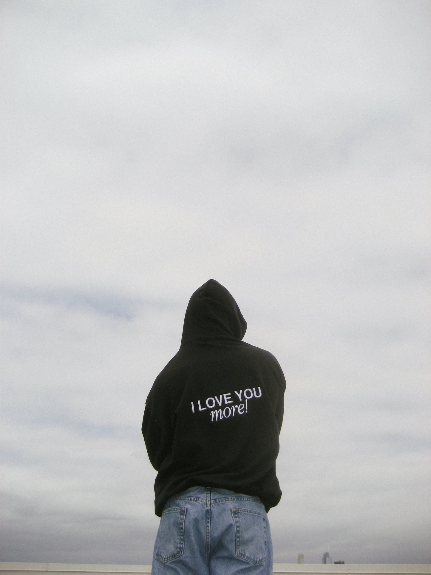 I Love You More Embroidered Hoodie