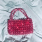 Mini Beaded Glass Hand Bag